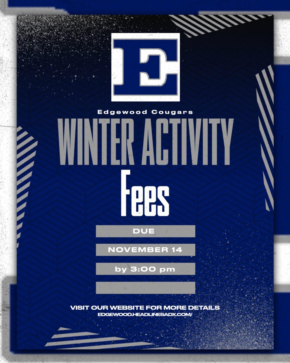 Winter Activity Fees – Edgewood